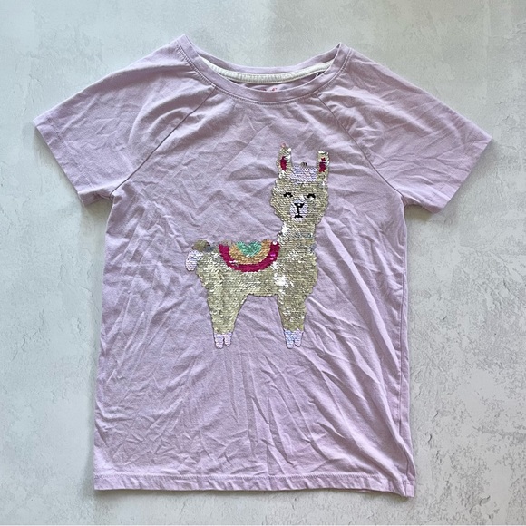 Lot of 2 Cat & Jack Sequin Tees - Picture 3 of 5